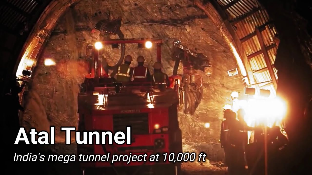 India's mega tunnel project at 10,000 ft