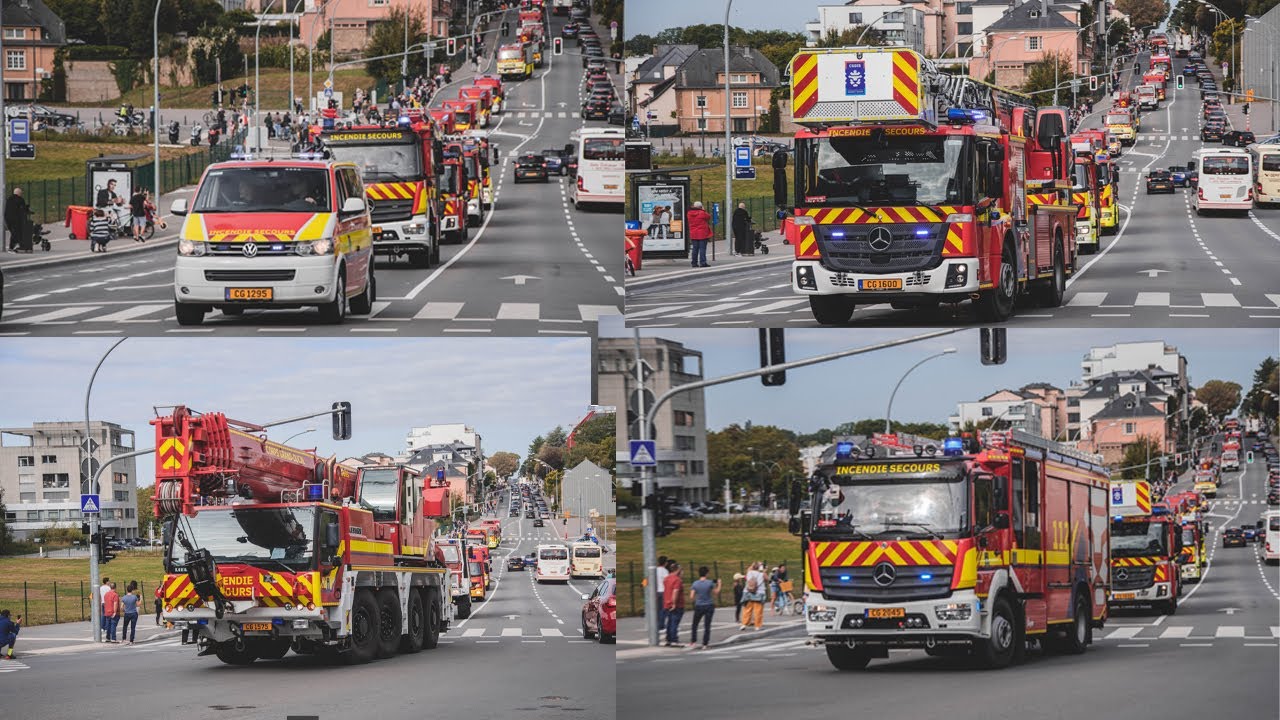 [MOVING DAY] Convoy Déménagement - Pompiers Luxemburg (CGDIS)