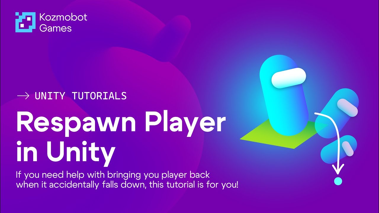 Как возродить игрока в UNITY 3D!