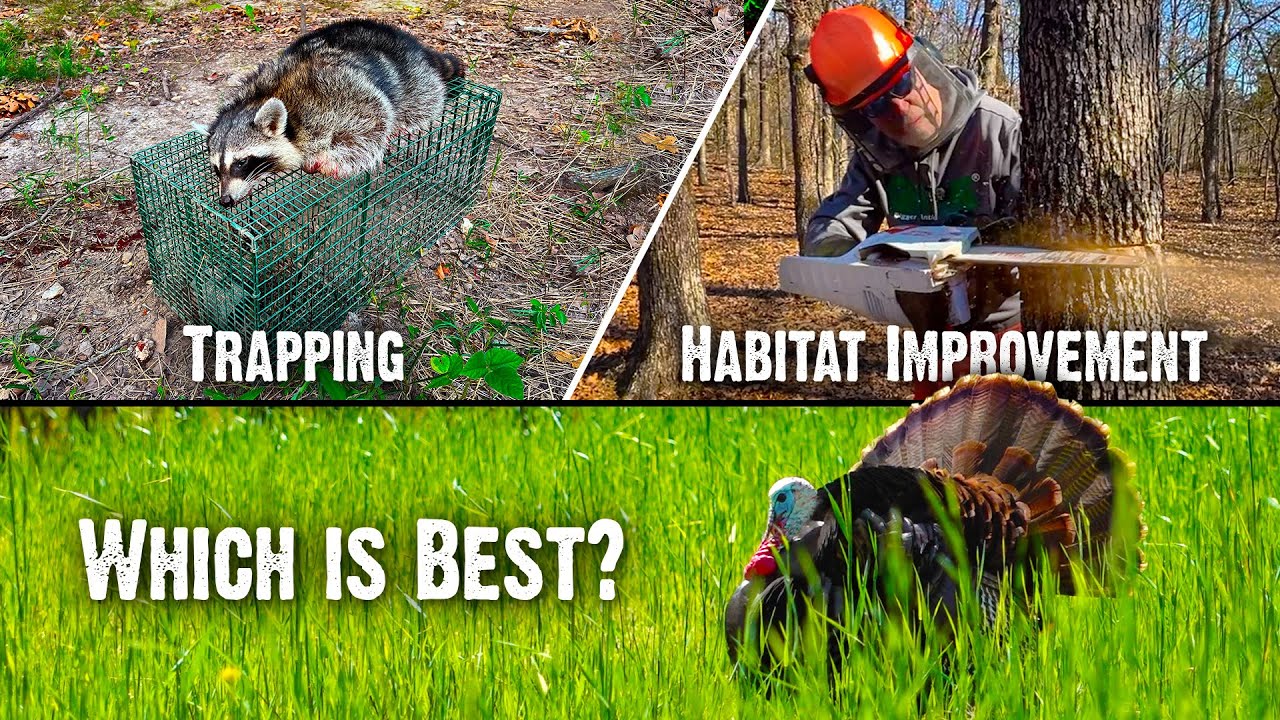 Trapping vs. Habitat Work: What's Better for Turkey Populations?