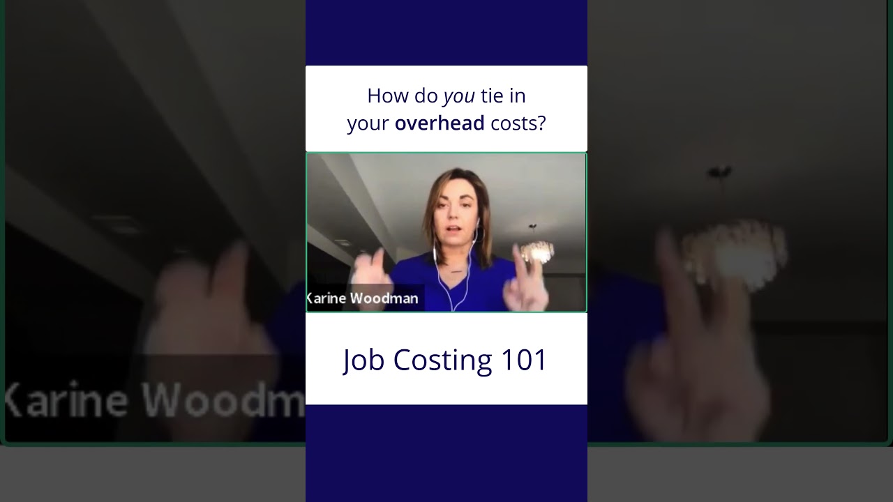 How to Include Your Business Overhead Costs and Be More  Profitable #shorts
