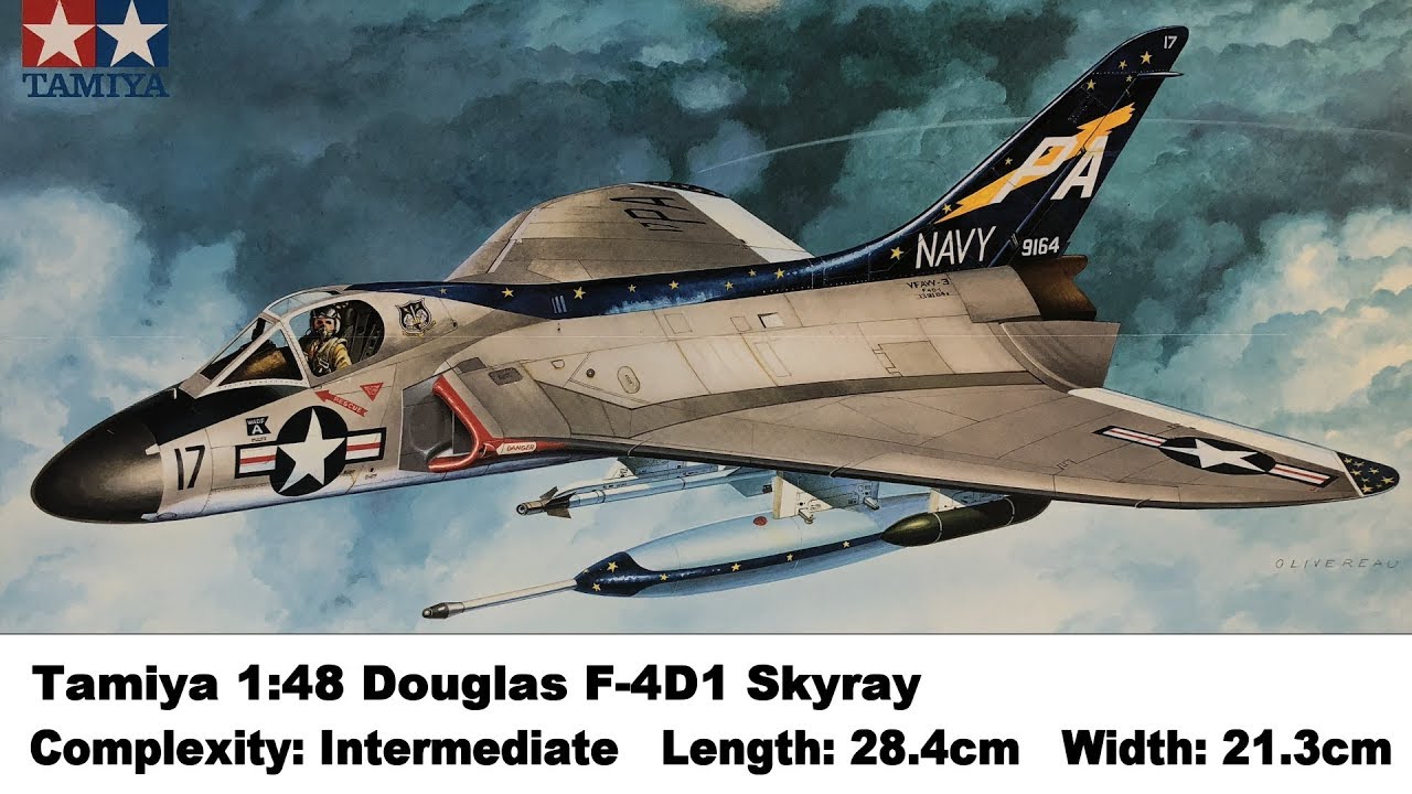 Tamiya 1:48 Douglas F-4D1 Skyray Kit Review
