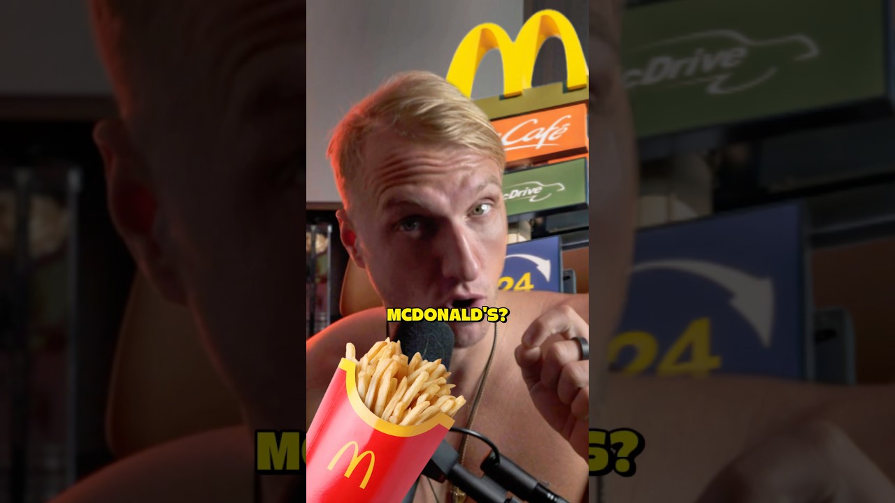 Esting healthy at McDonalds? #mcdonalds #fastfood  #healthy #longevity