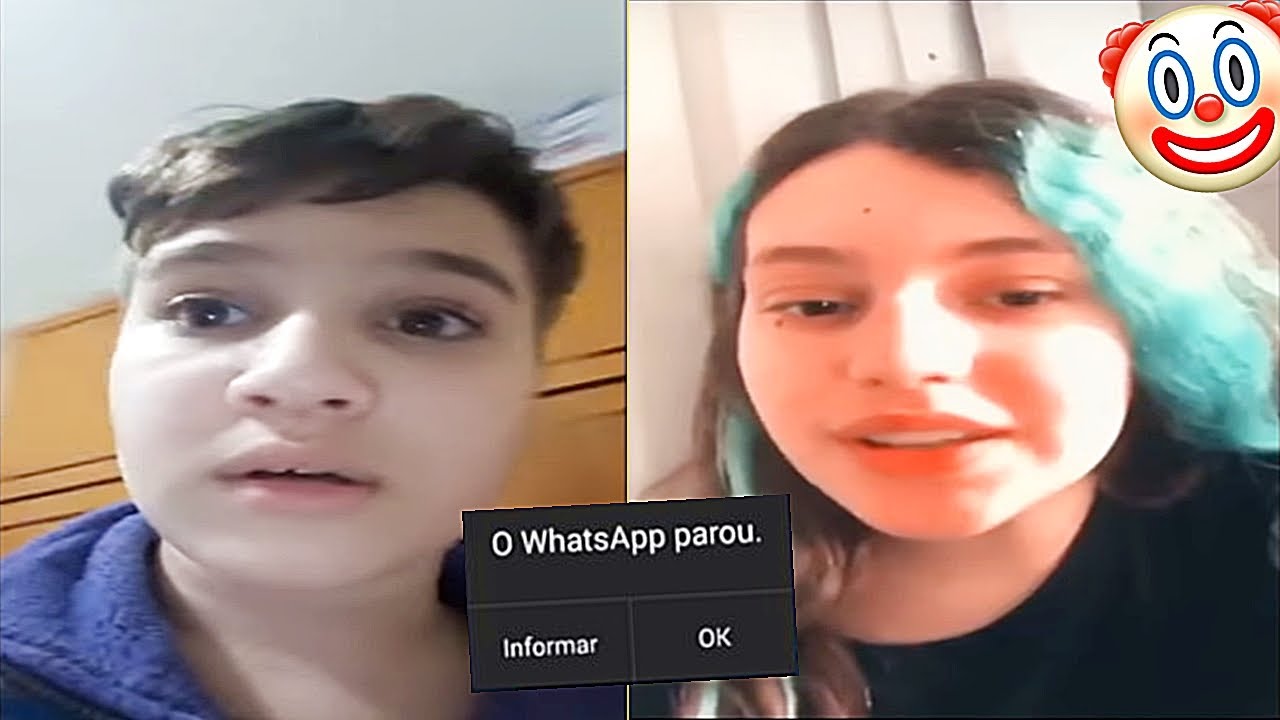 Um travou o zap do outro kkk - TRAVA ZAP 2
