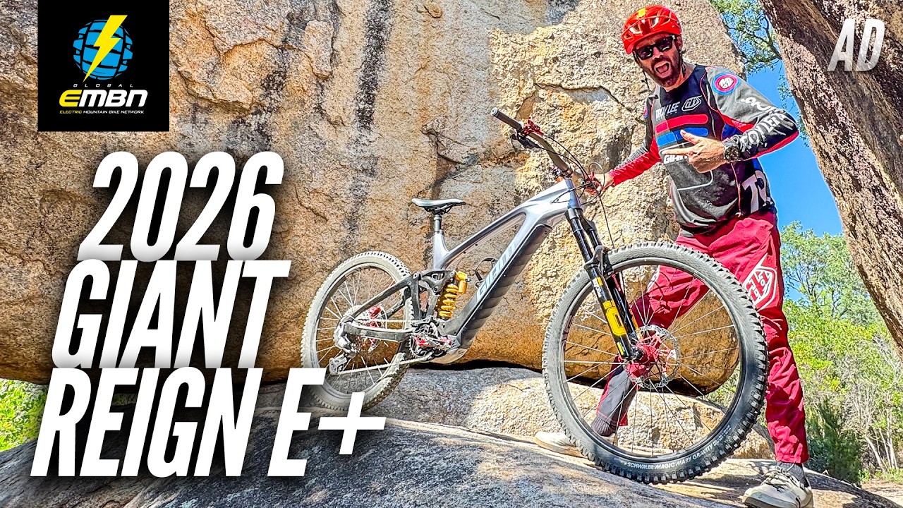 Самый быстрый электровелосипед для скоростного спуска? Giant Reign E+ 2026 против Роба Уорнера