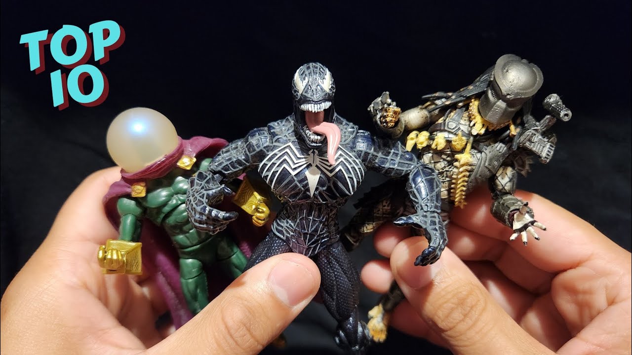 My Top 10 favorite Action Figures (ASMR)