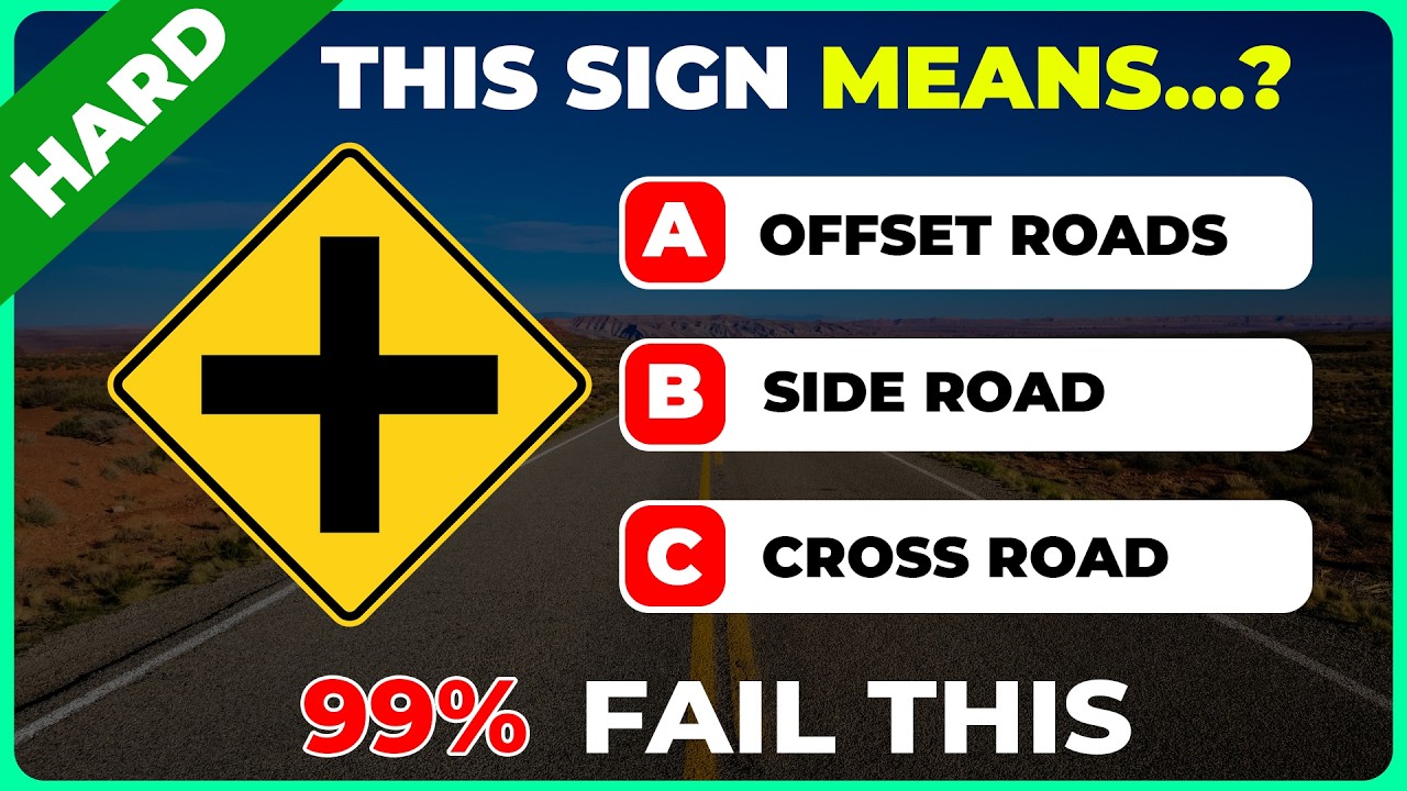 Master Road Signs: Every 2026 Road Sign Explained (Practice Test)