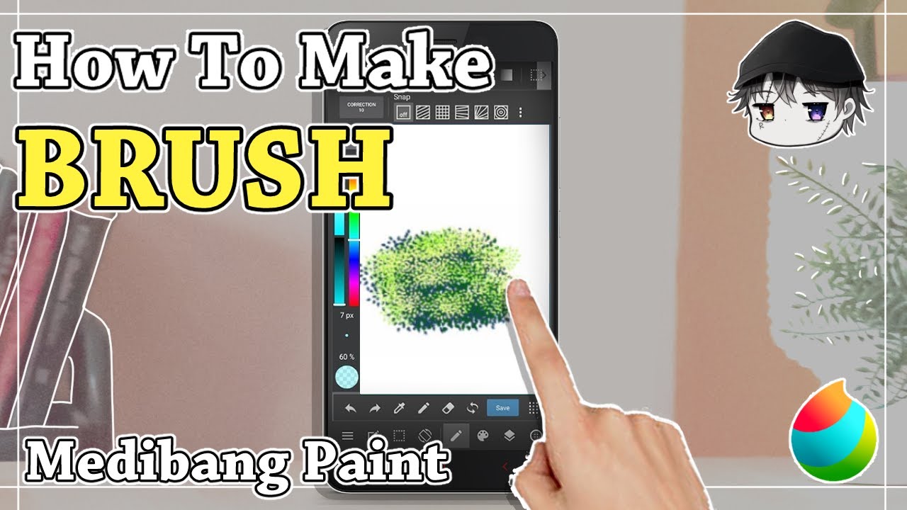 【Medibang Paint】How to Create Brush【Tutorial】