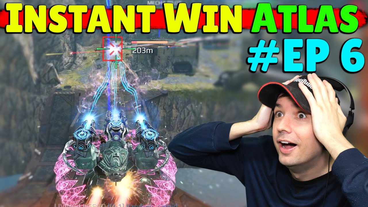 YOU WANT TO SEE THIS! War Robots ATLAS Instant Win Episode #6