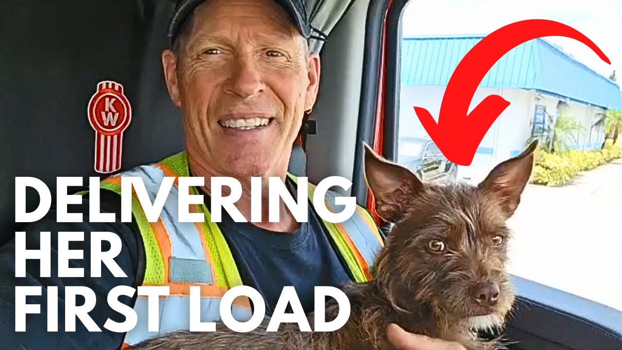 Keeva’s First Day on the Truck - Good Little Trucker Dog