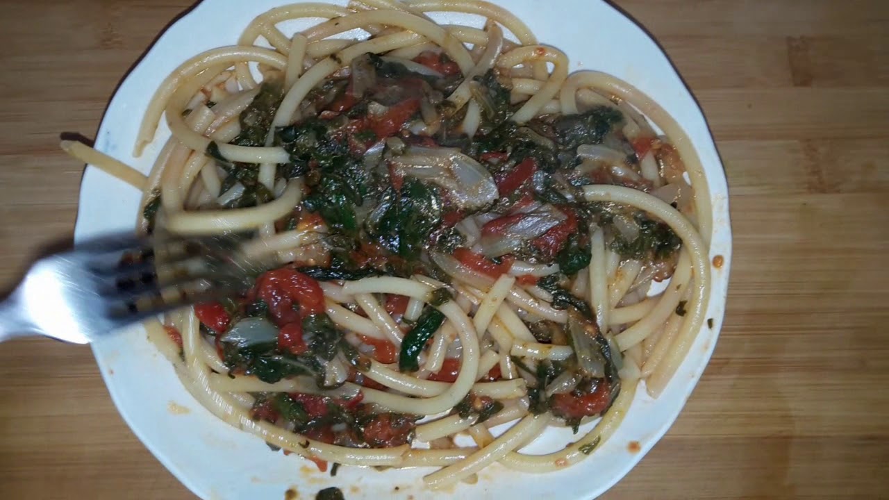 Pasta con le biete assassinate