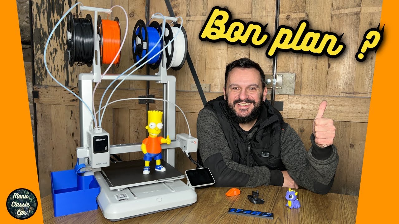 ANYCUBIC KOBRA X : mon avis en avant première !