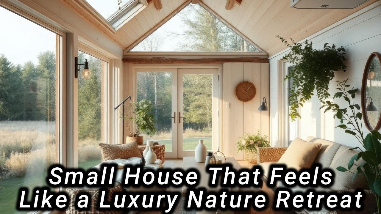 This Cozy Small House Feels Like a Nature Retreat 🌿 Timeless Country Interior Design