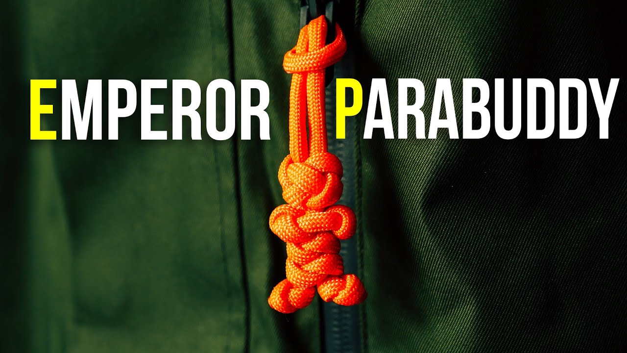 How To Make An Emperor Parabuddy Paracord Zipper Pull Lanyard Tutorial