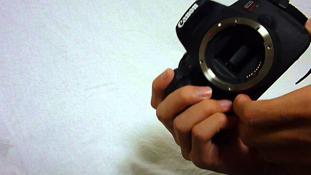 Canon EOS Kiss X7i シャッター音 連写 drive continuous shutter sound
