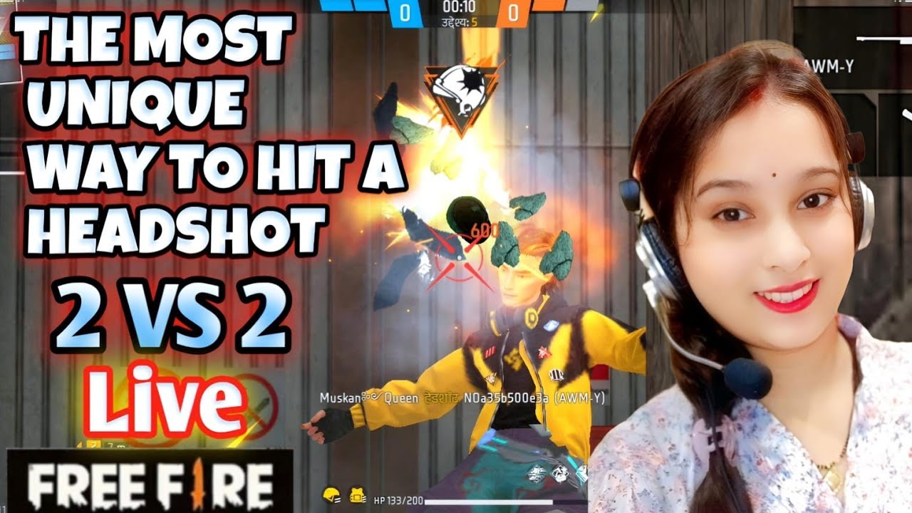 THE MOST UNIQUE WAY TO HIT A HEADSHOT OP 2 VS 2 HINDI BHOJPURI LANGUAGE LIVE STREAM