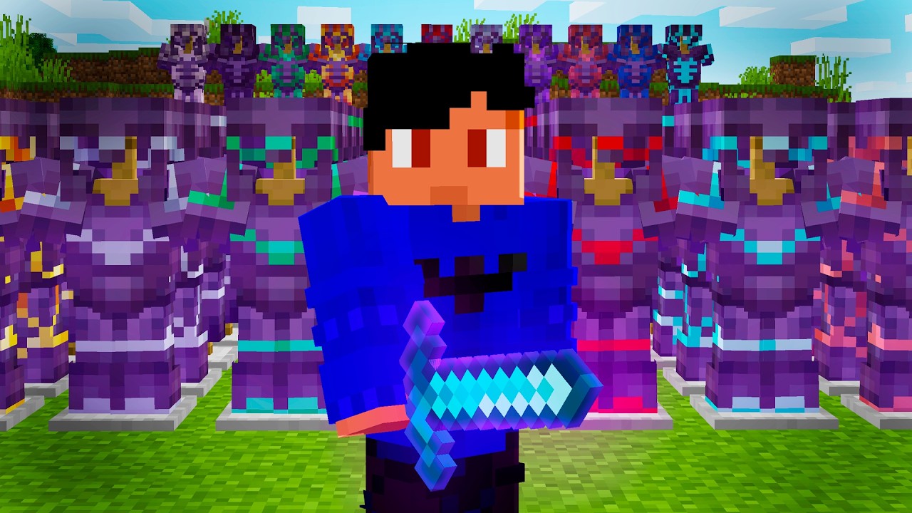 Como eu Consegui TODAS as Armaduras do Minecraft