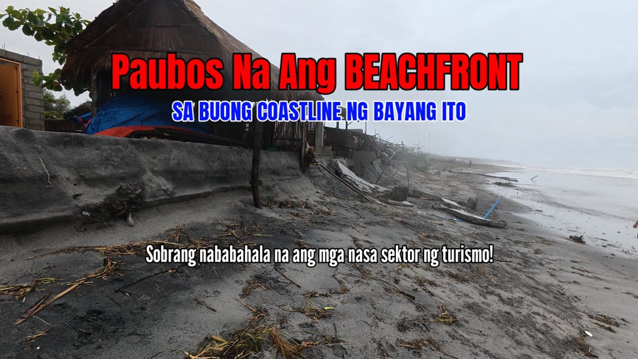 BUMABAGSAK NA ANG BUONG COASTLINE! SOBRANG LAKI ANG NAWALANG LUPA SA LOOB LAMANG NG DALAWANG LINGGO