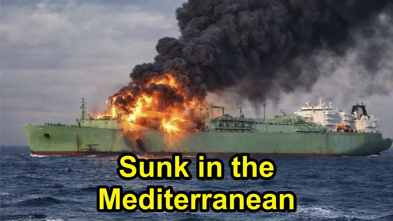 Russia Accuses Ukraine of Attack as Gas Carrier Sinks in the Mediterranean.
