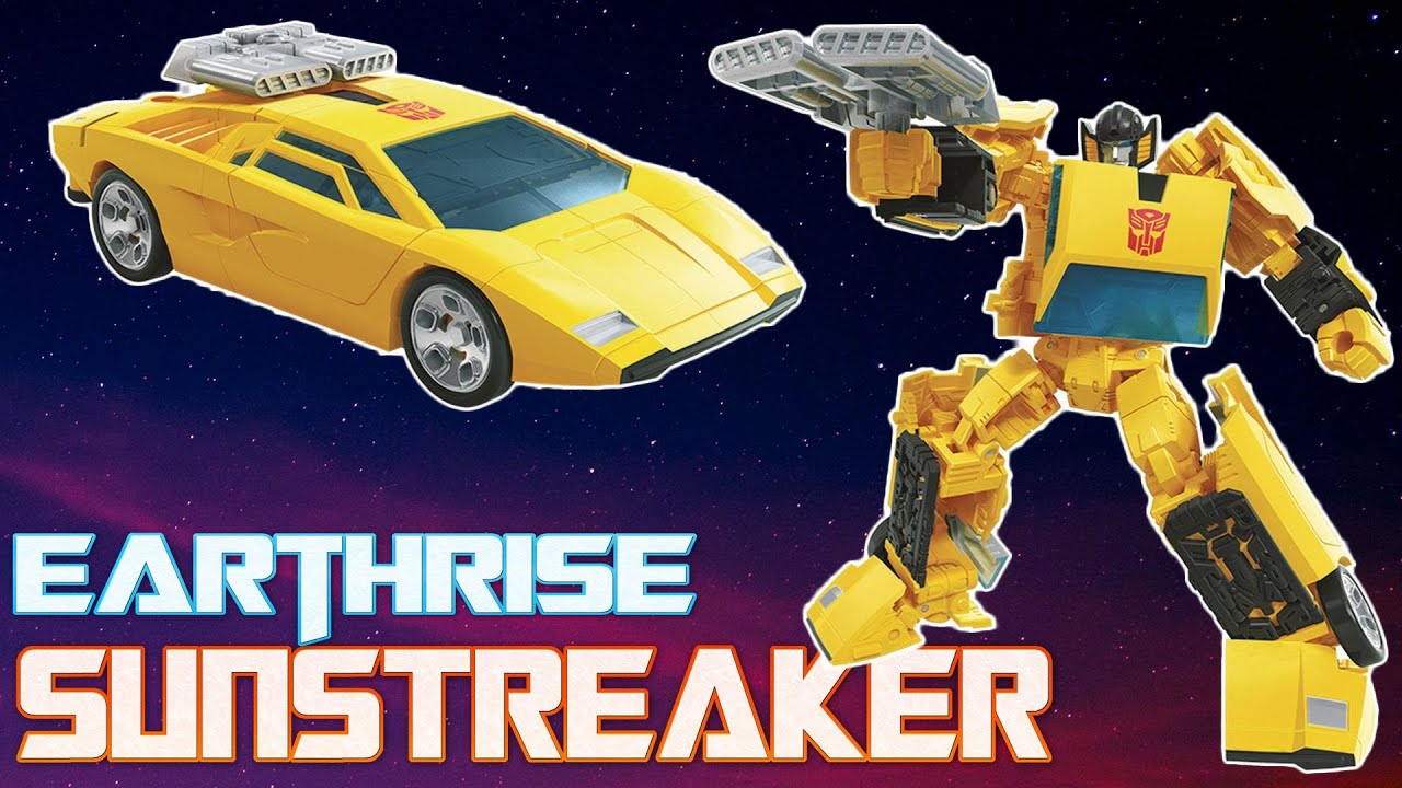Transformers Earthrise Deluxe Class SUNSTREAKER Video Review