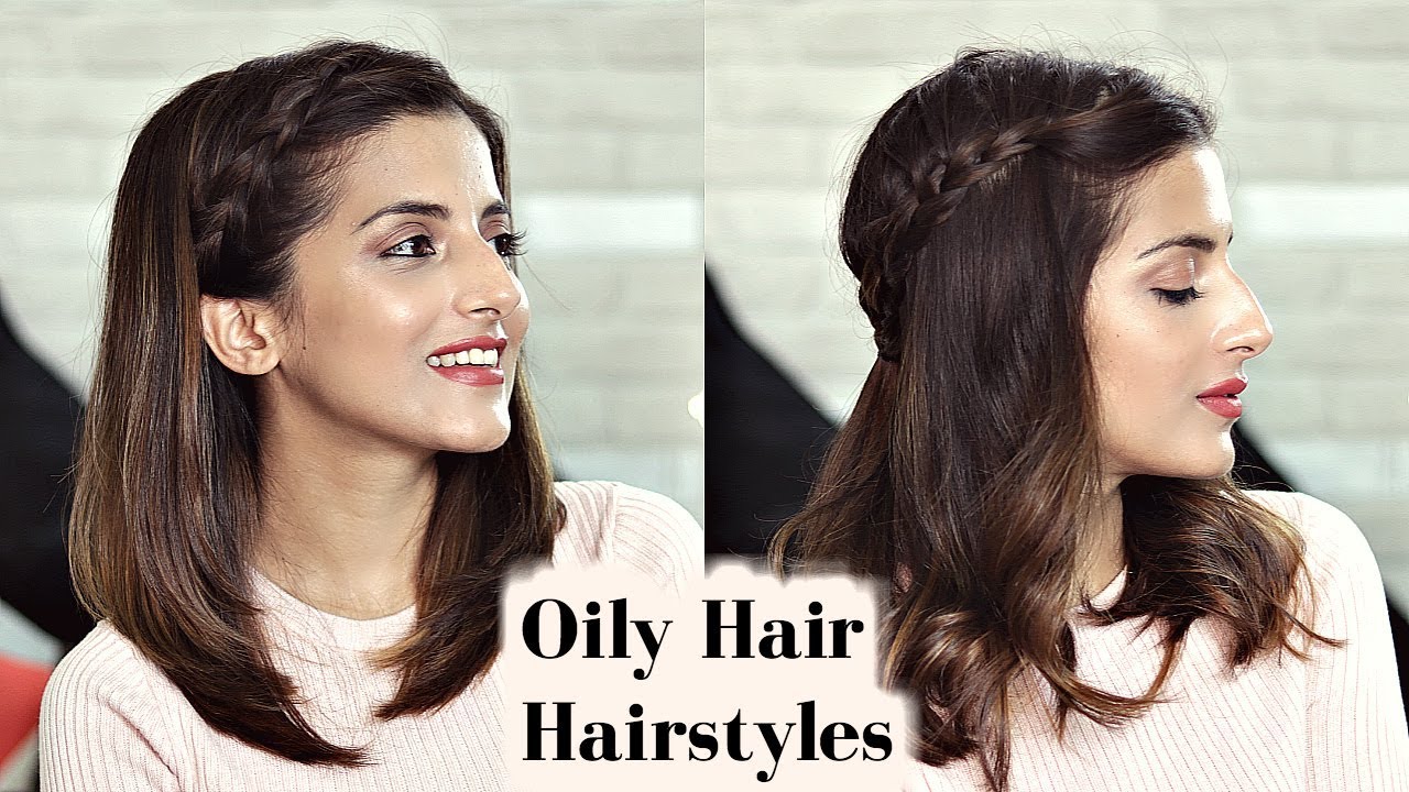 2 CUTE Everyday Braid Hairstyles For Greasy Oily Scalp & Hair / Medium Hairstyles - Knot Me Pretty