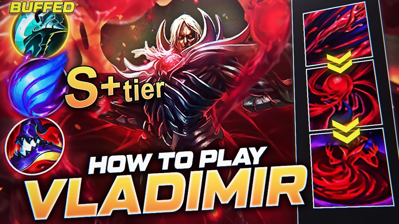 HOW TO PLAY VLAD & CARRY S+ | NEW Build & Runes | Season 12 Vladimir guide | League of Legends
