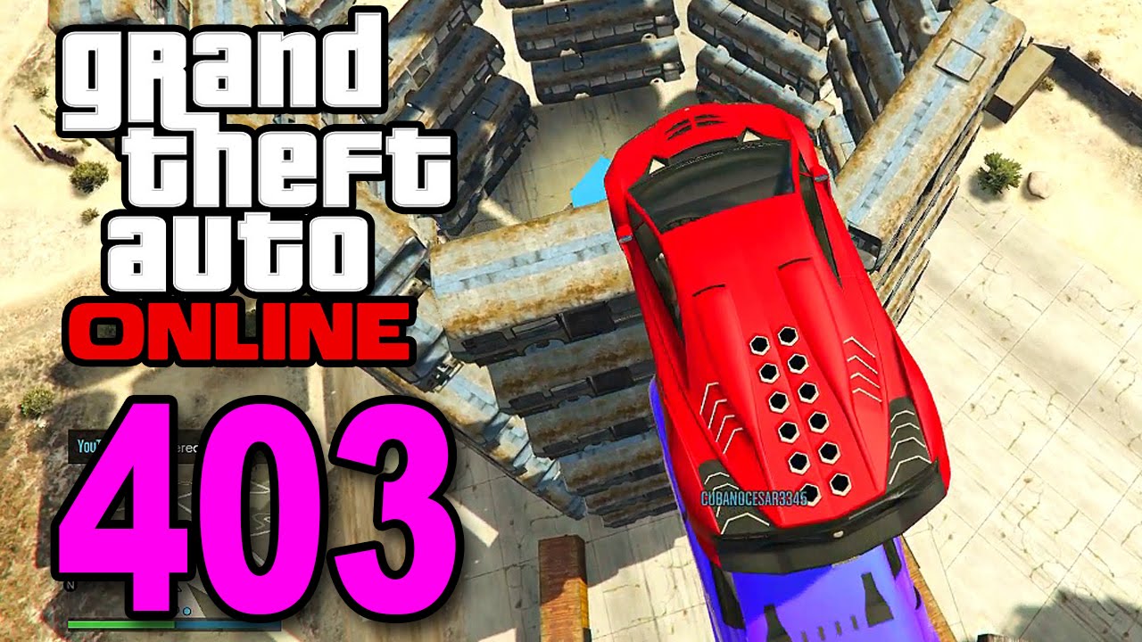 Grand Theft Auto 5 Multiplayer - Part 403 - Custom Races with Brock! (GTA Online Gameplay)