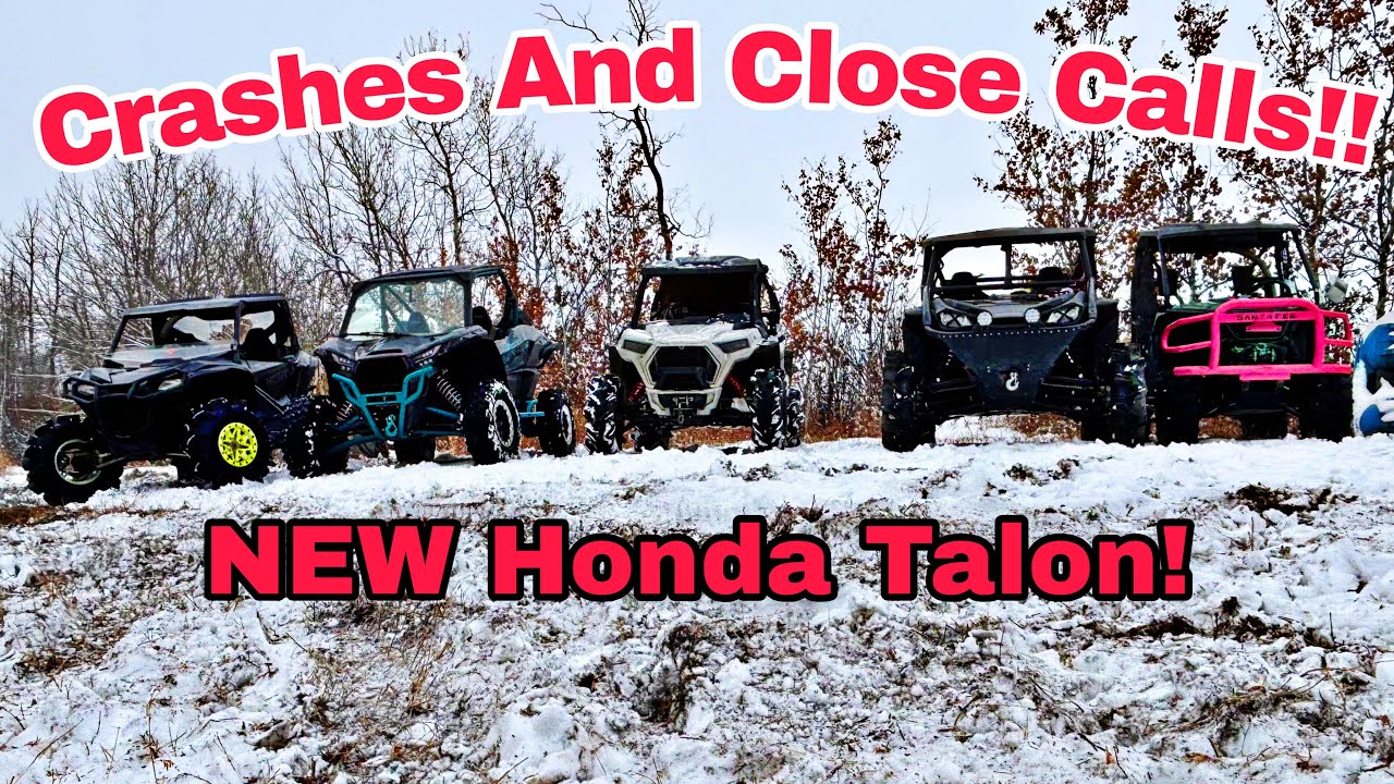 Полиция преследует новый Honda Talon!!