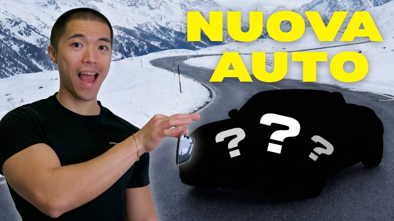 ECCO LA MIA NUOVA AUTO! *trazione posteriore* 😍