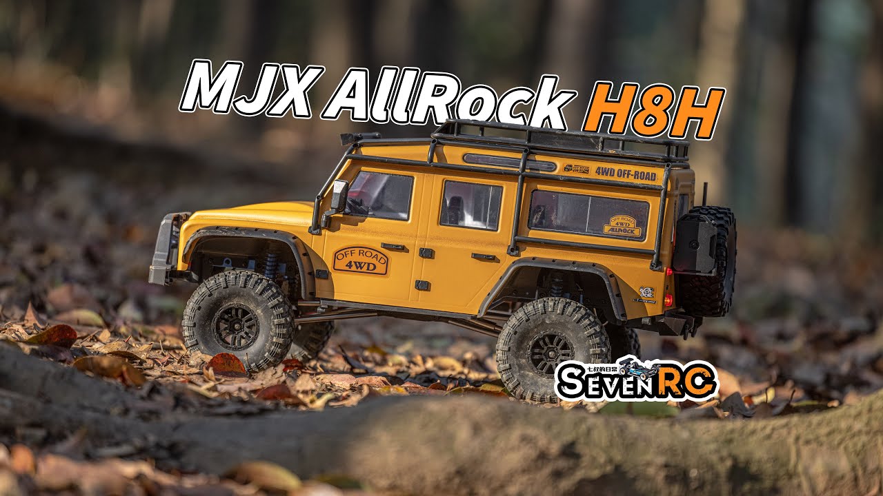 MJX HyperGo AllRock H8H 1/8 Trail / Crawler 到底如何? 美嘉欣H8H向西 1/8攀爬车 有感无刷FOC体验