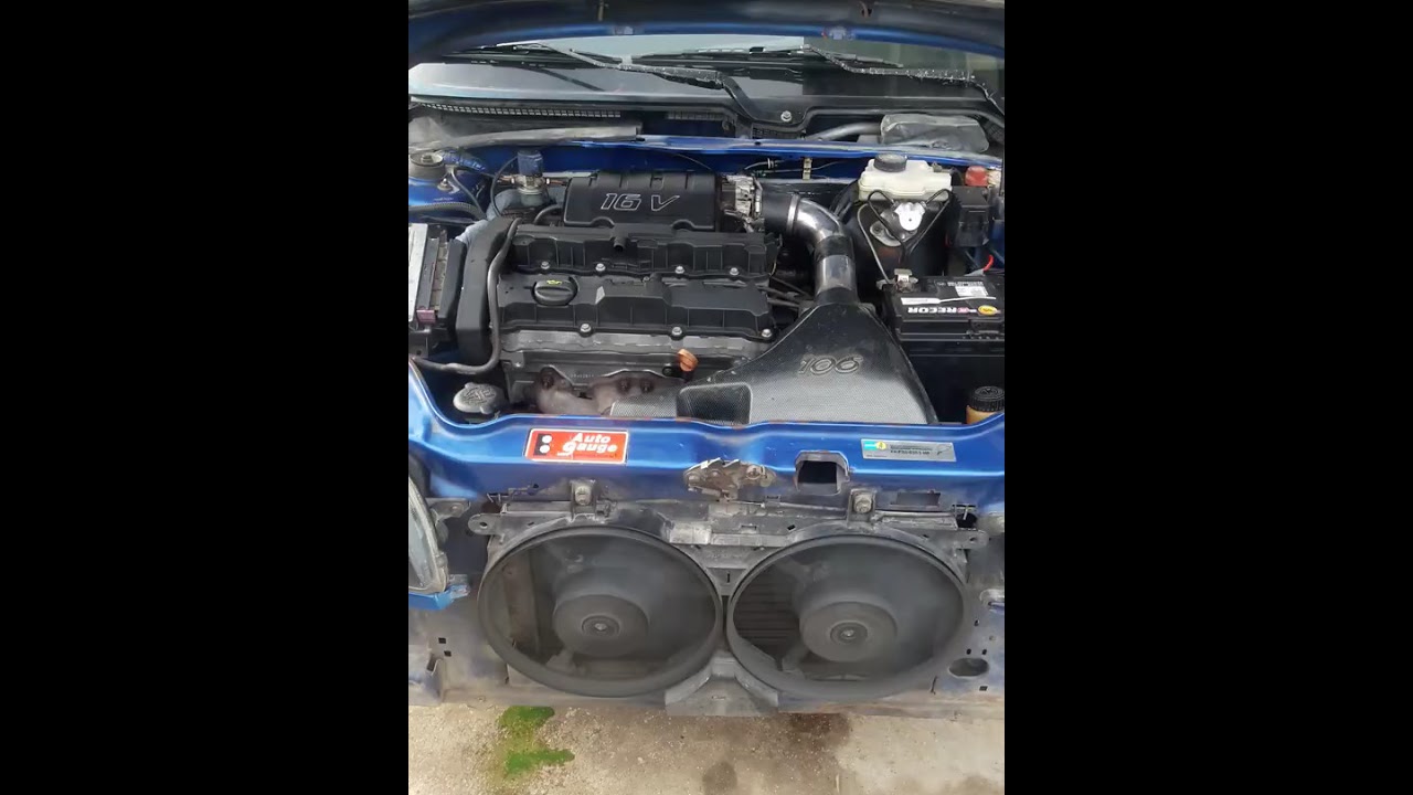 CITROEN SAXO vts first start NFU engine #swap #firststart  #rebuild