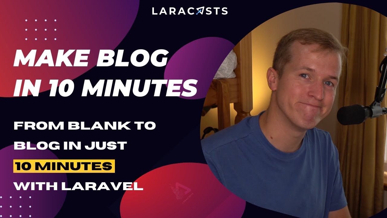 От нуля до блога с Laravel за 10 минут
