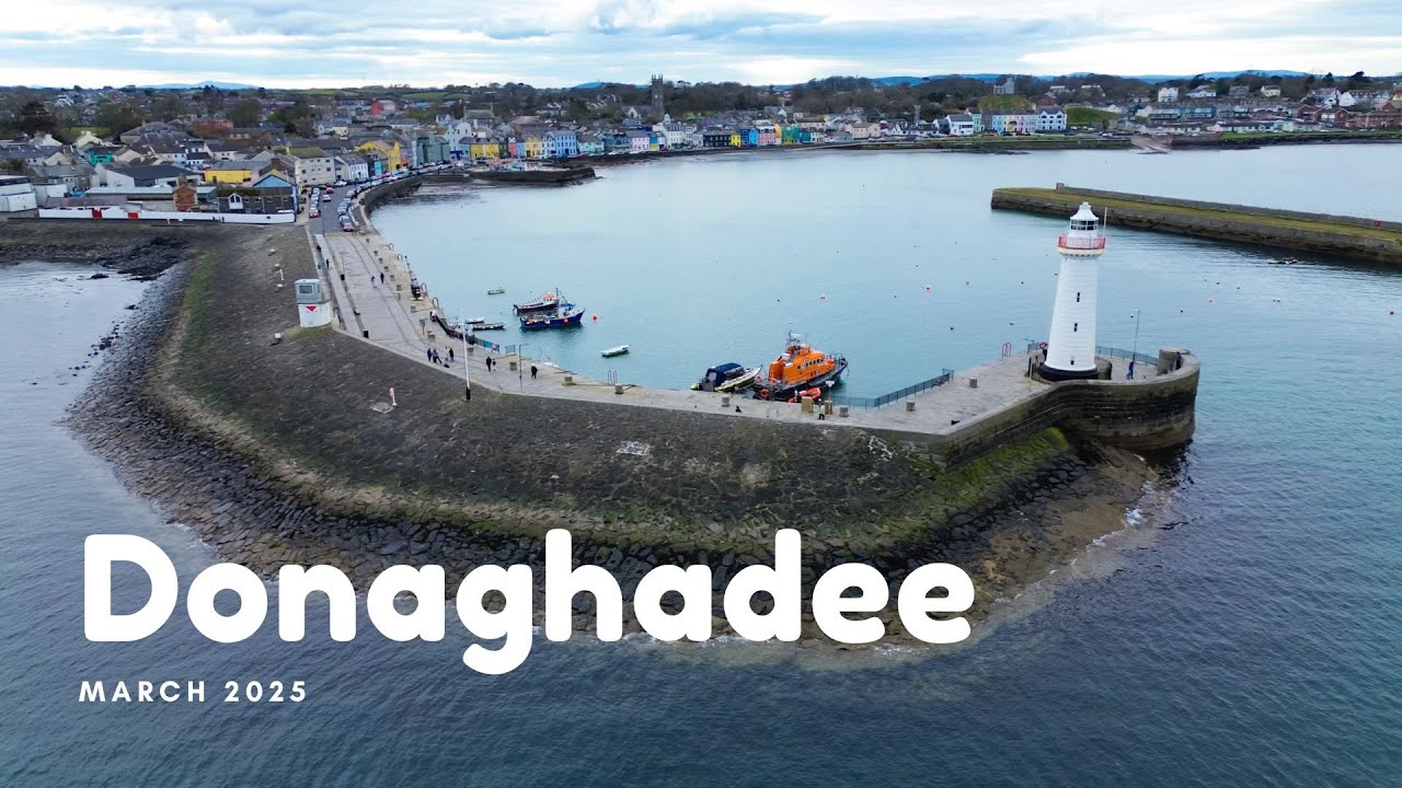 Donaghadee from the air 2025