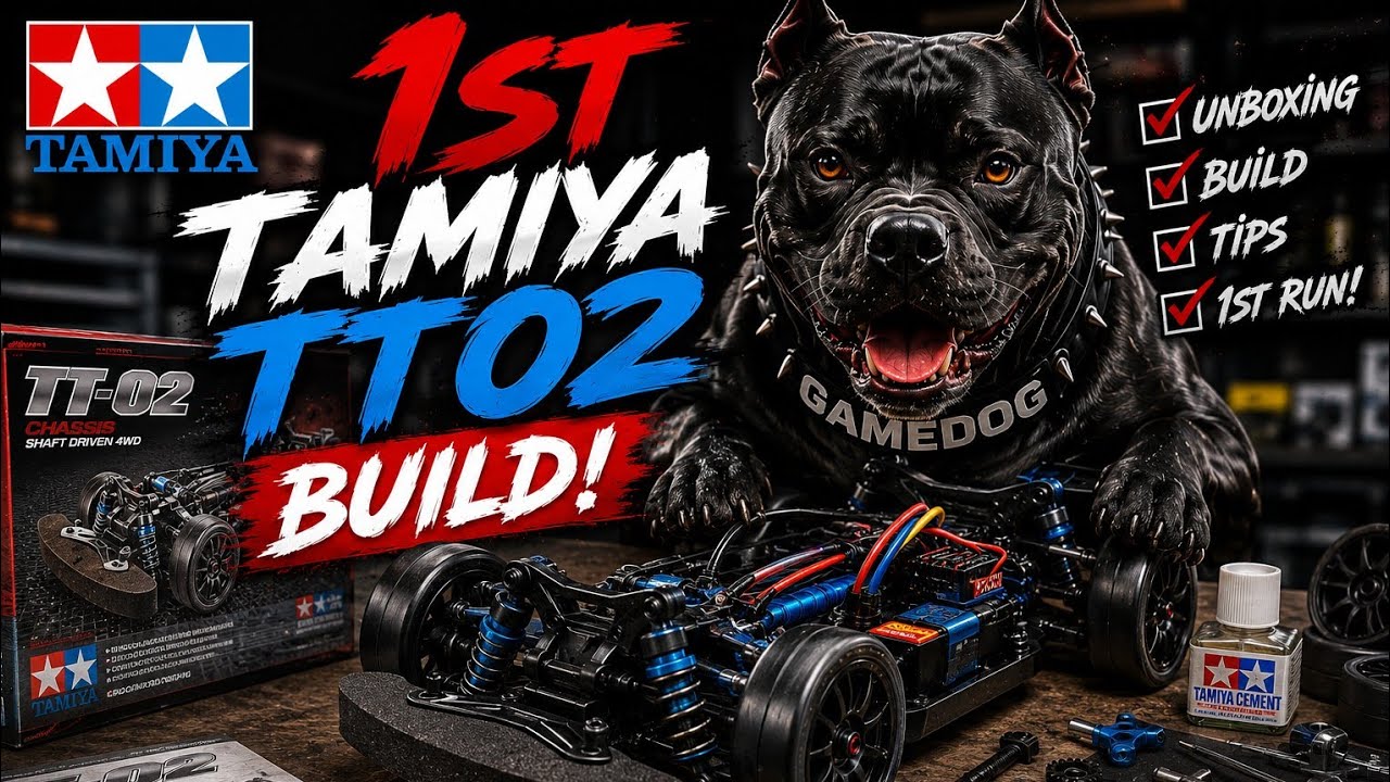 Моя первая Tamiya. Часть 2 😎