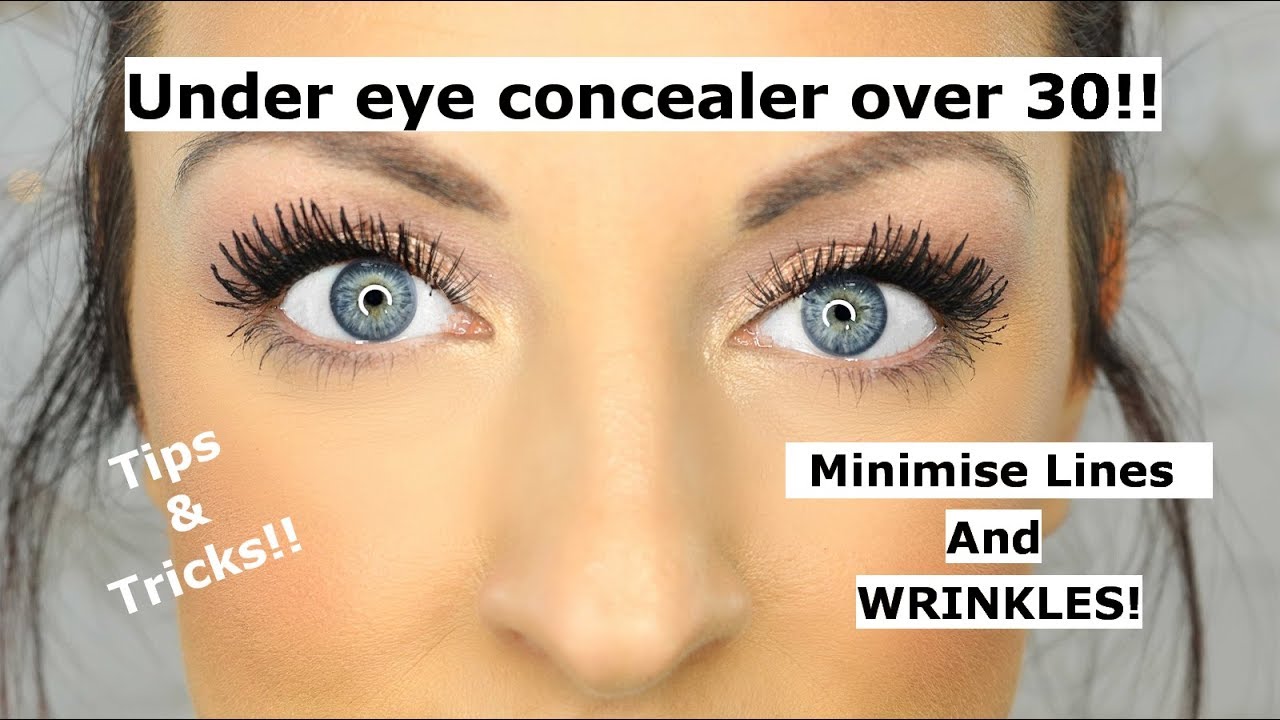 Under eye concealer tips and tricks OVER 30!!
