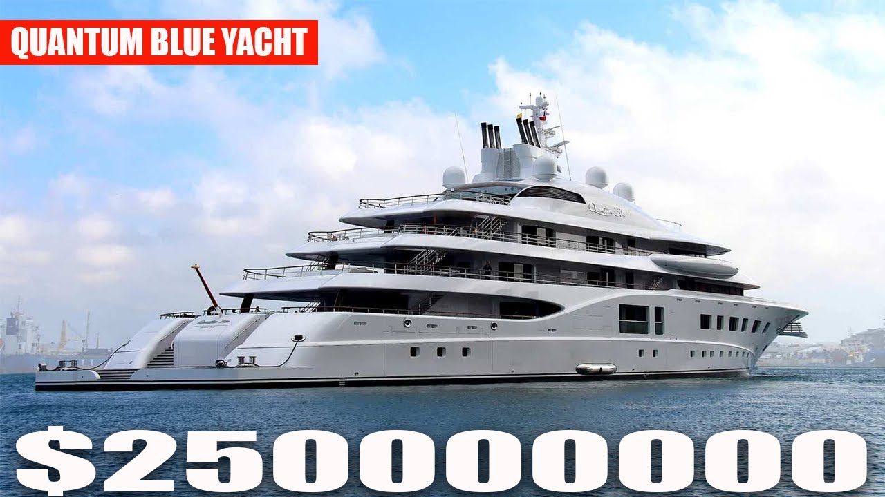Inside $250 million Quantum Blue Yacht