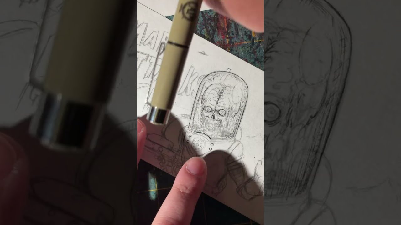 Mars Attacks! Sketch Live