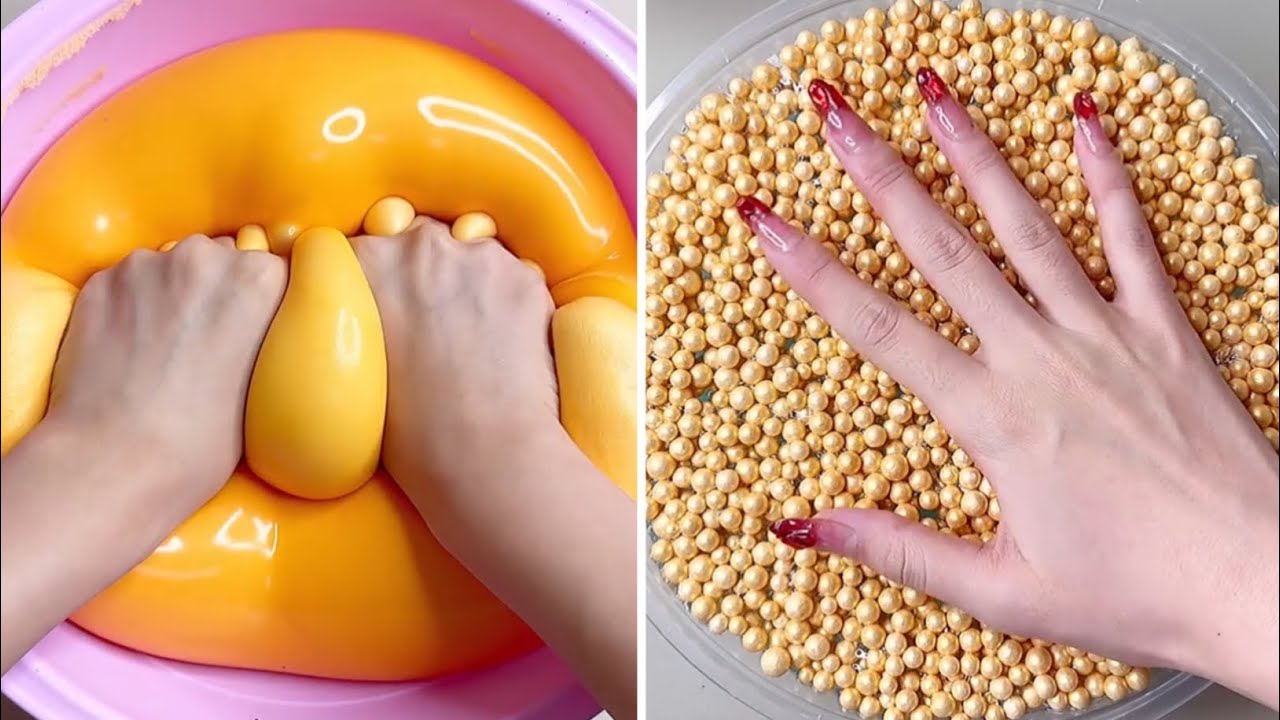 Most Relaxing and Satisfying Slime Videos #468 //Fast Version // Slimeing //