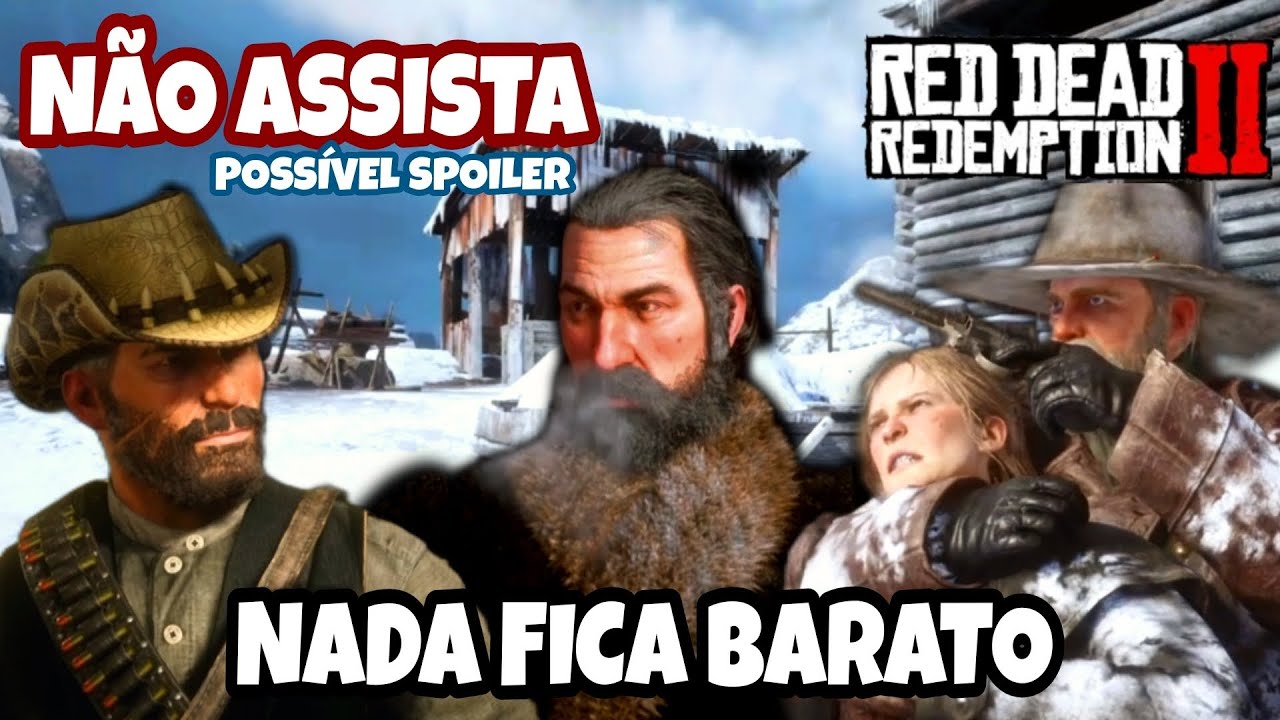 O tr&aacute;gico fim de MICAH BELL + REV&Oacute;LVER | Red dead redemption 2