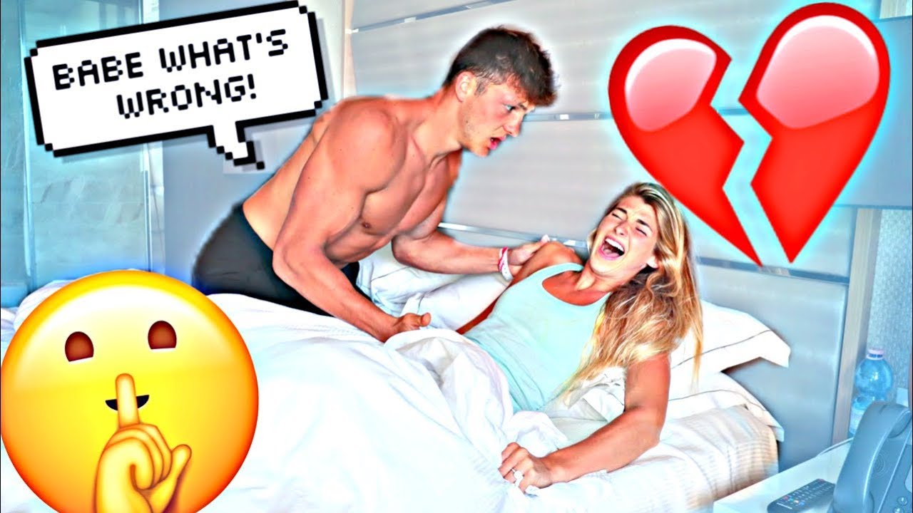 SLEEP PARALYSIS PRANK ON FIANCE! *CUTE REACTION*