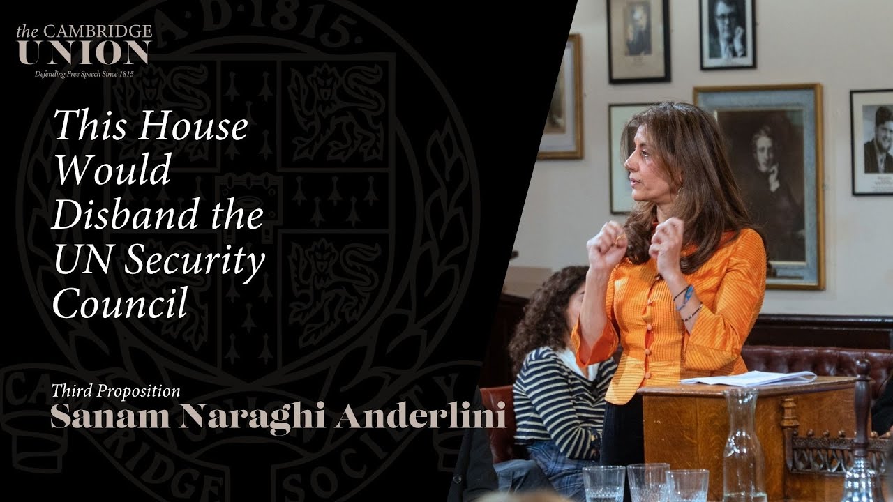 Sanam Naraghi Anderlini | This House Would Disband The UN Security Council