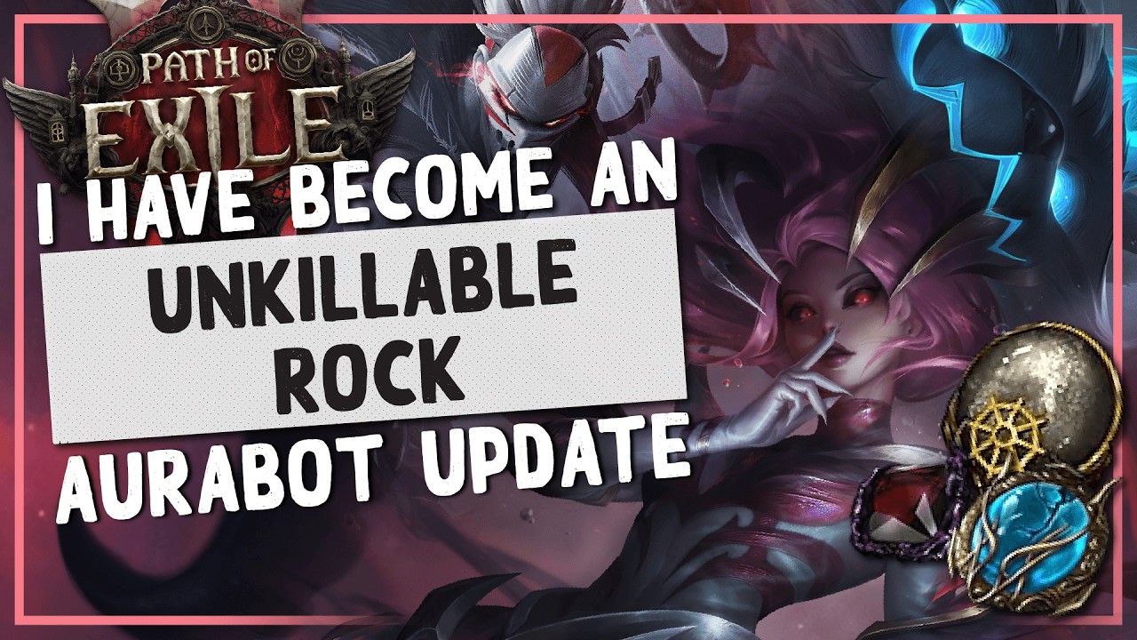 PoE 1 | I Have Harnessed The Power of ROCKS And Became Unkillable! - 3.29 Luminary Aurabot Update