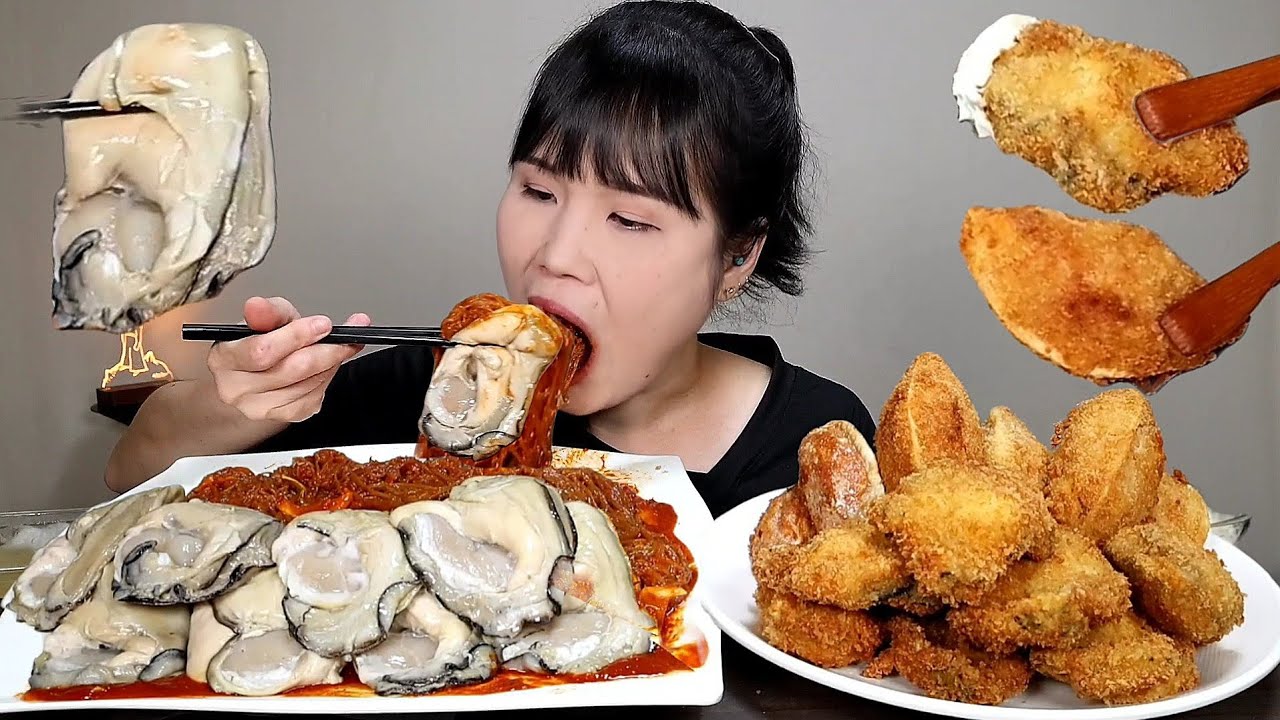 мукбанг, пряный, лапша, ASMR.