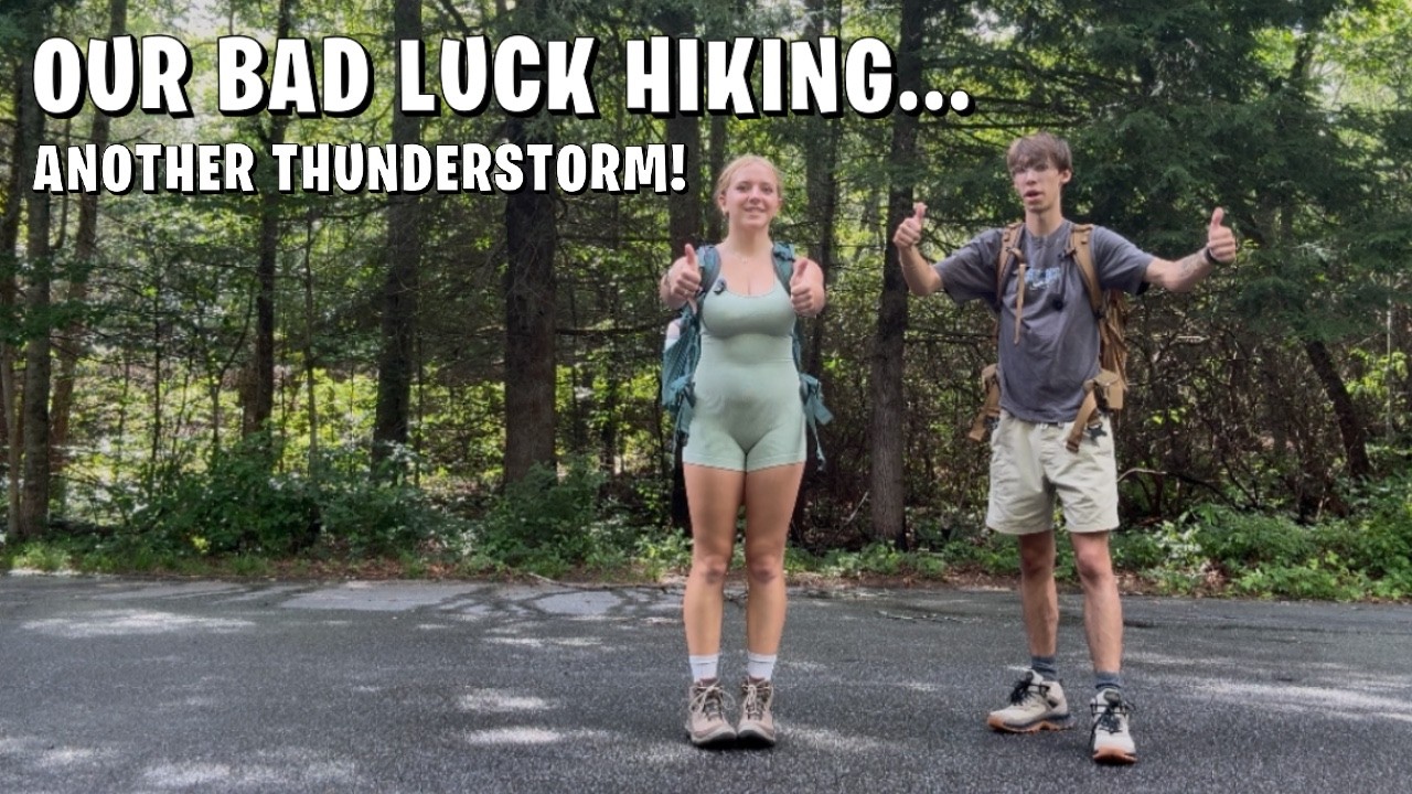 Dodging a Thunderstorm Hiking in Pisgah National Forest!
