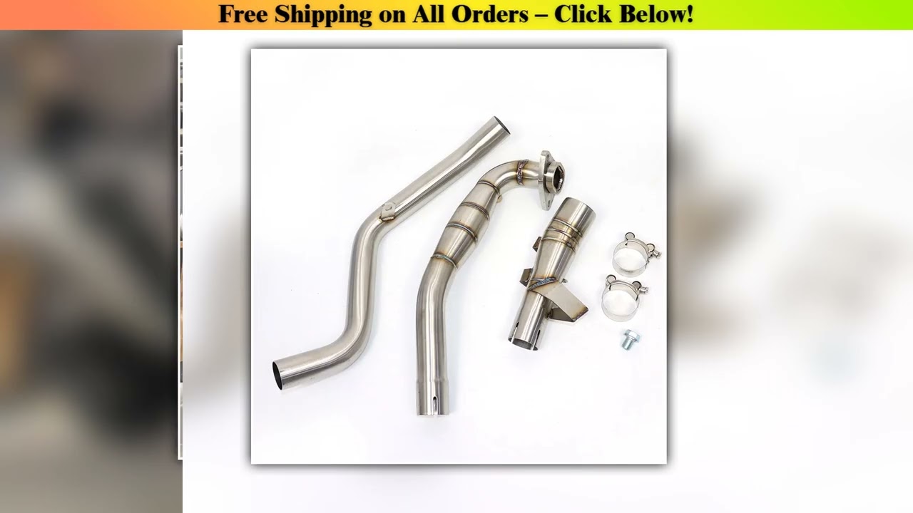 For Honda X-ADV 750 X ADV750 XADV 750 2017 - 2023 Motorcycle Exhaust Espace Moto Full System Front