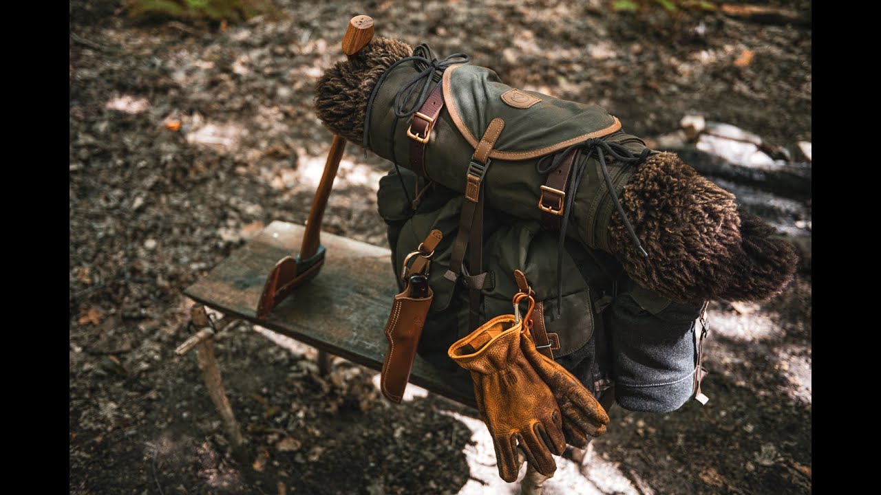 Taking the Hoffman+Collins out for a daytrip in my old forest   explore   hike   bushcraft and have