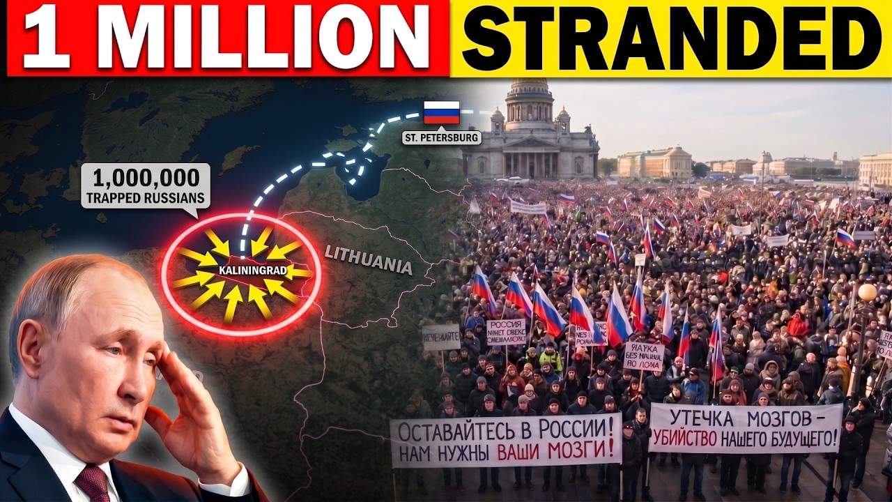 Россия потеряла связь с Калининградом на 7 МИЛЛИАРДОВ долларов... 1 миллион россиян ОТРЕЗАНЫ