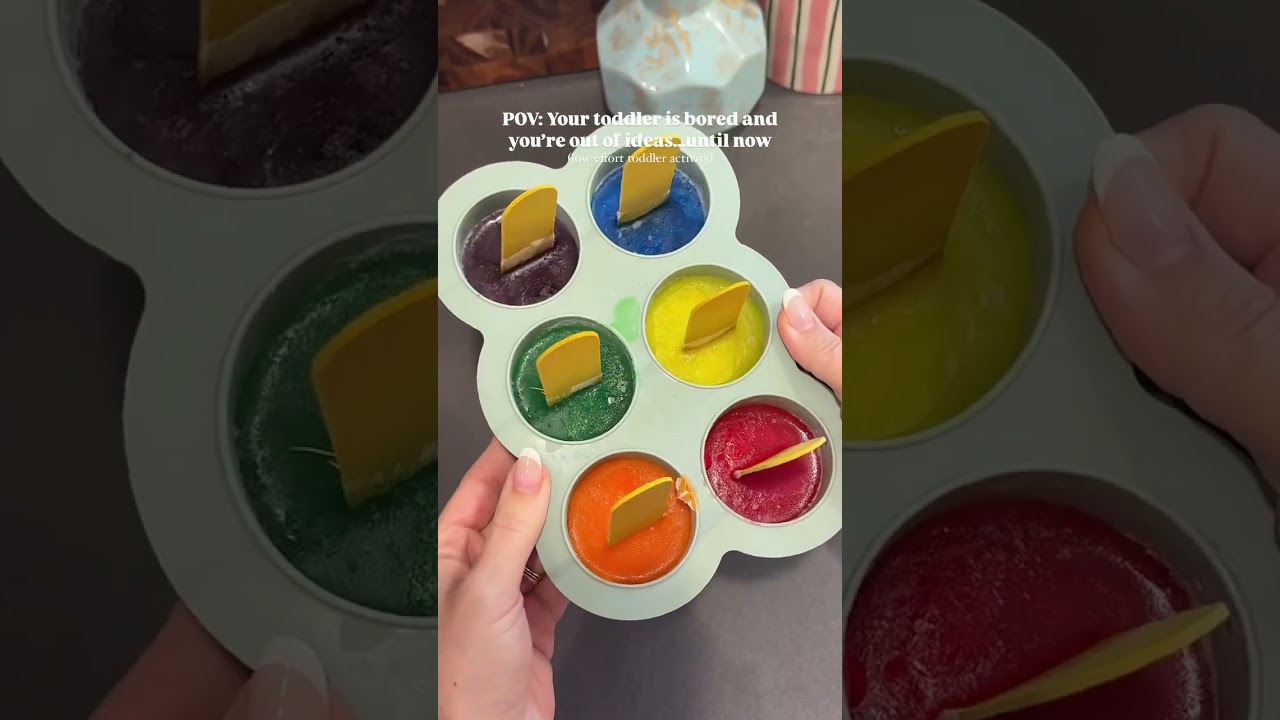 Easy Low-Effort Toddler Activity (Perfect for Summer)