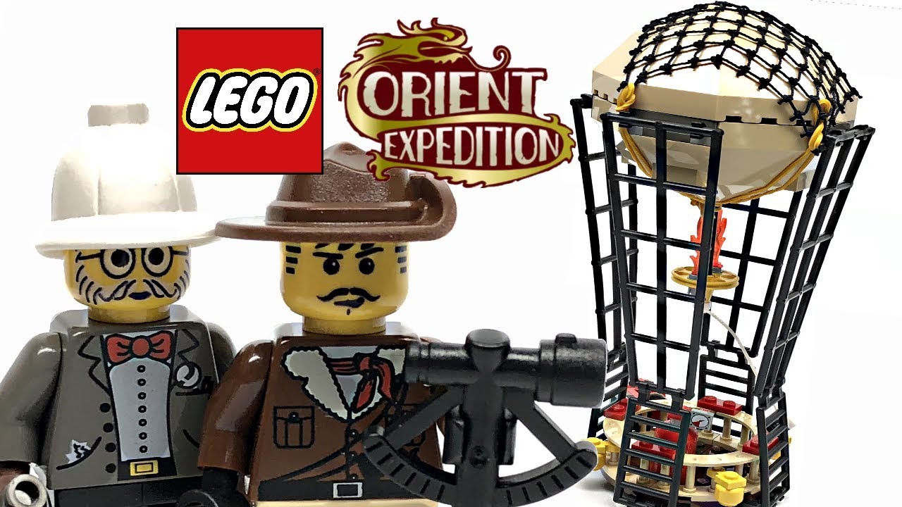 LEGO Adventurers Orient Expedition Aero Nomad review! 2003 set 7415!
