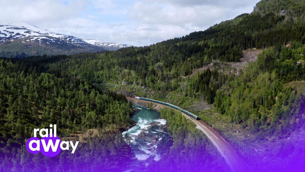 Norway: Myrdal - Bergen. One of the most beautiful train journeys in the world! | Rail Away 🛤️